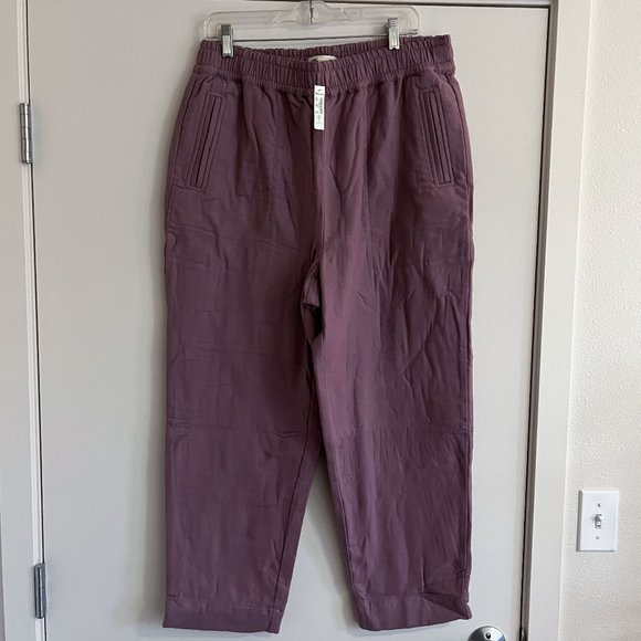 BRAND NEW | MADEWELL | Waffleback Pull-On High-Rise Tapered Pants - Picture 2 of 6